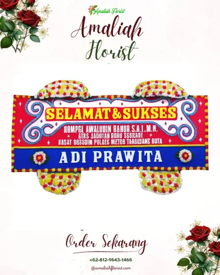 Papan Bunga Ucapan Selamat Gundi